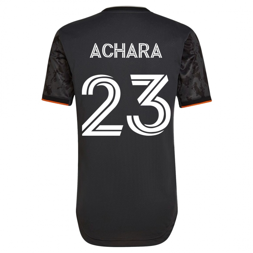Hombre Camiseta Ifunanyachi Achara #23 Negro 2ª Equipación 2023/24 La Camisa México