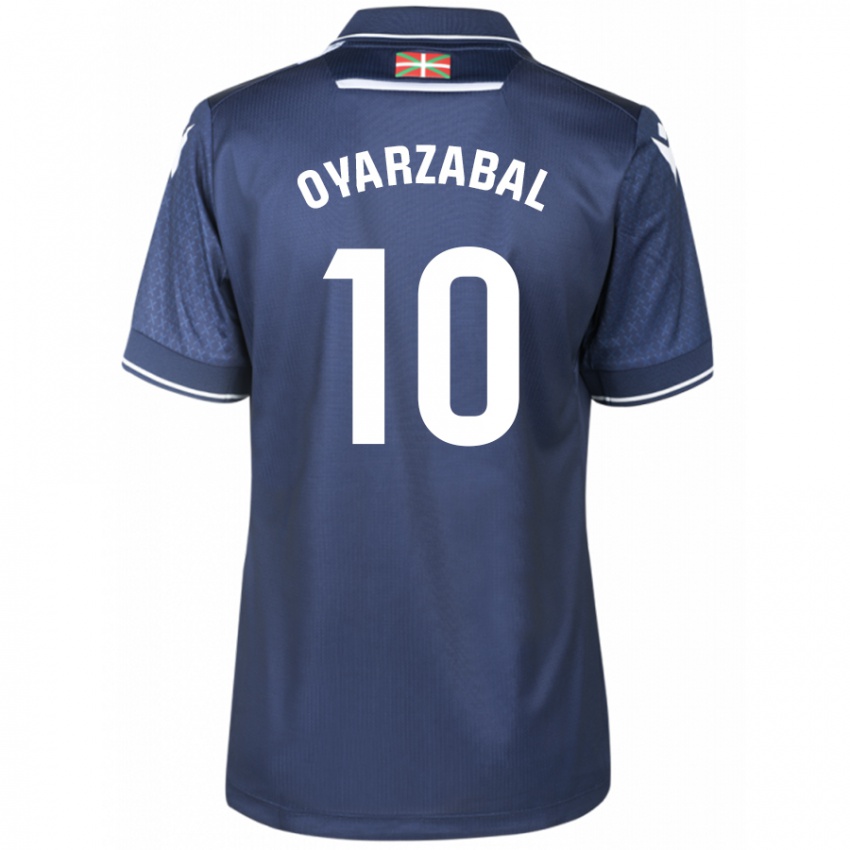 Hombre Camiseta Mikel Oyarzabal #10 Armada 2ª Equipación 2023/24 La Camisa México