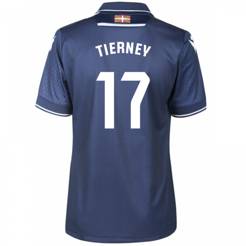 Hombre Camiseta Kieran Tierney #17 Armada 2ª Equipación 2023/24 La Camisa México