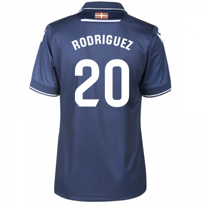 Hombre Camiseta Mikel Rodriguez #20 Armada 2ª Equipación 2023/24 La Camisa México