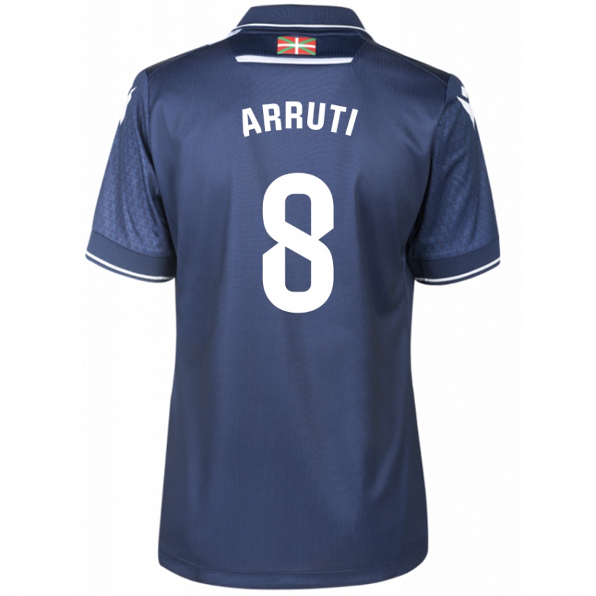 Hombre Camiseta Martín Arruti #8 Armada 2ª Equipación 2023/24 La Camisa México