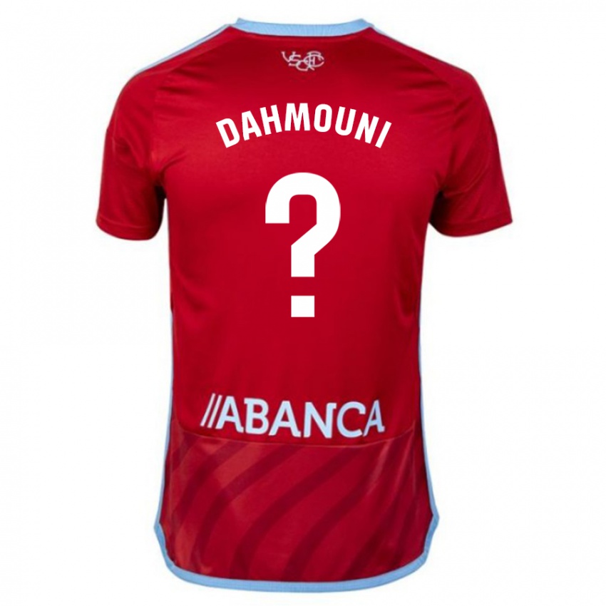 Hombre Camiseta Moha Dahmouni #0 Rojo 2ª Equipación 2023/24 La Camisa México