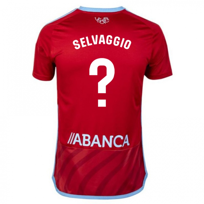 Hombre Camiseta Nico Selvaggio #0 Rojo 2ª Equipación 2023/24 La Camisa México