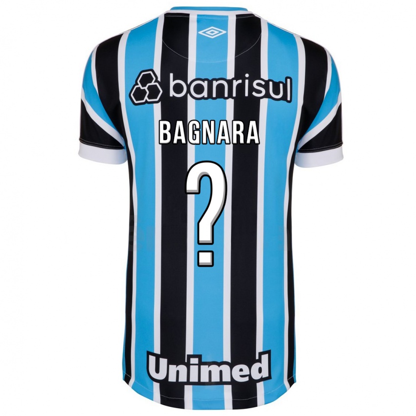 Mujer Camiseta Vinicius Bagnara #0 Azul 1ª Equipación 2023/24 La Camisa México