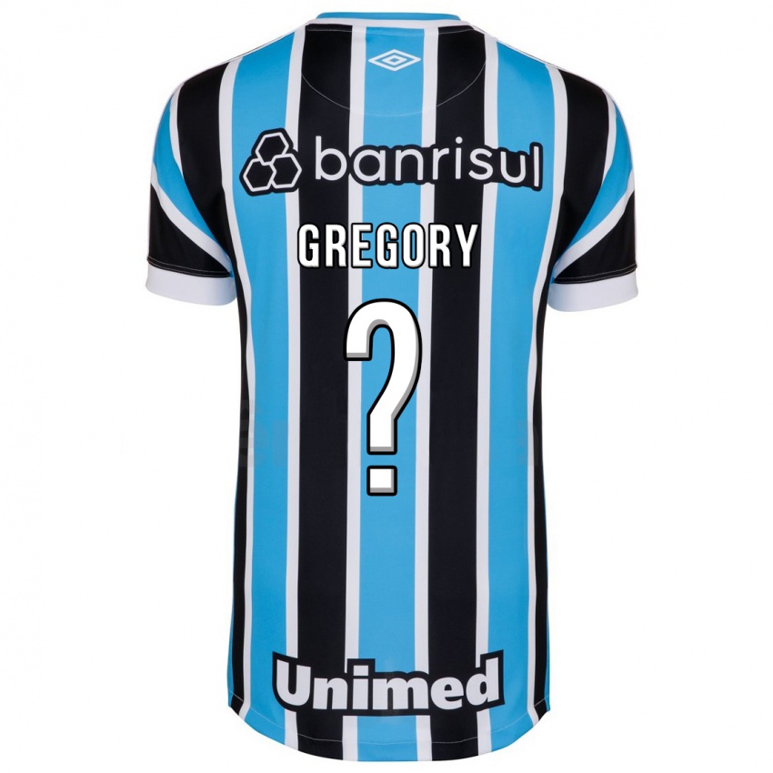 Mujer Camiseta Gregory #0 Azul 1ª Equipación 2023/24 La Camisa México