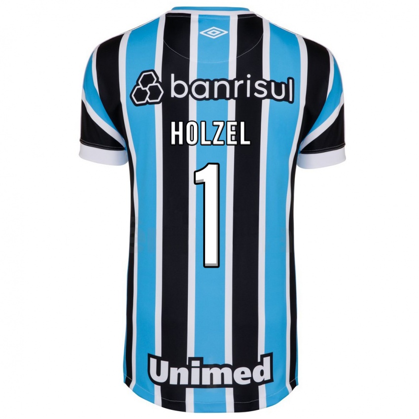 Mujer Camiseta Vivi Holzel #1 Azul 1ª Equipación 2023/24 La Camisa México