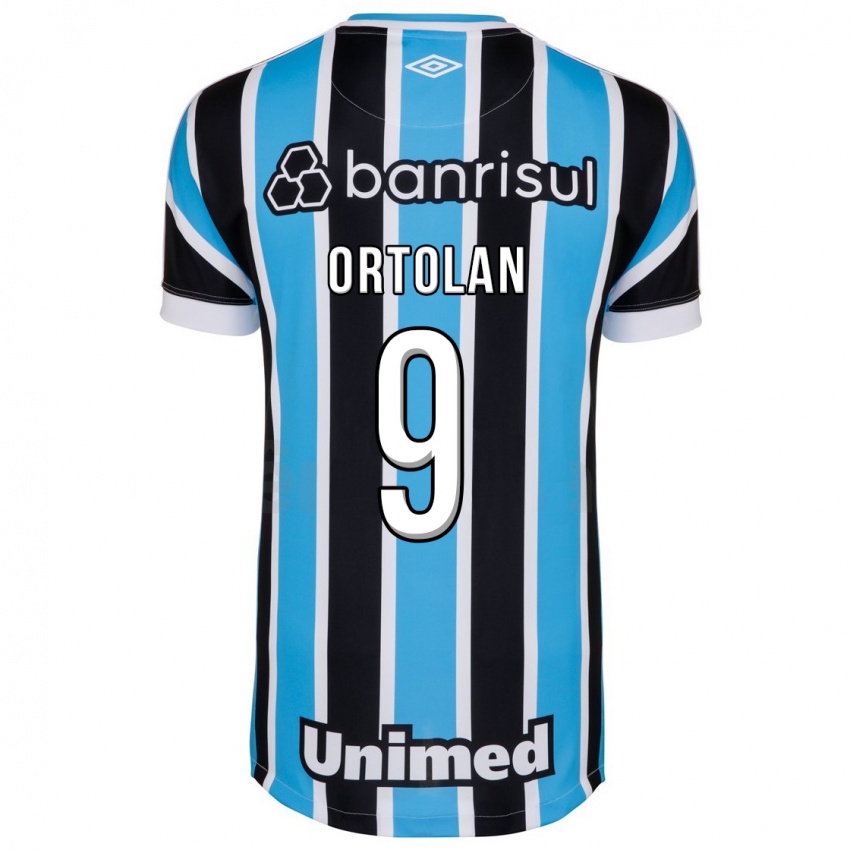 Mujer Camiseta Dani Ortolan #9 Azul 1ª Equipación 2023/24 La Camisa México