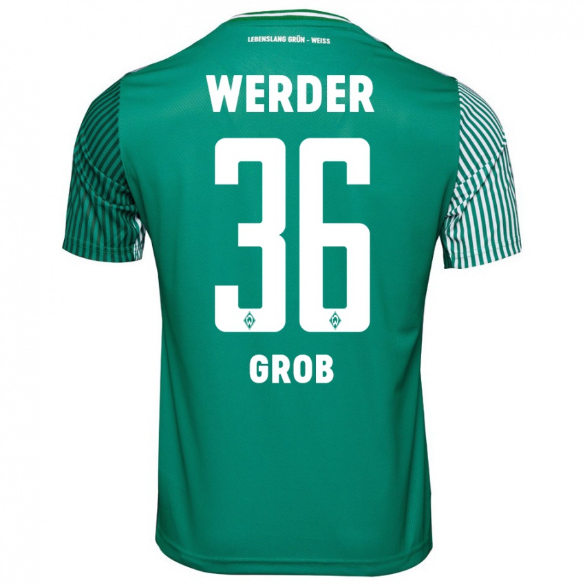 Mujer Camiseta Christian Groß #36 Verde 1ª Equipación 2023/24 La Camisa México