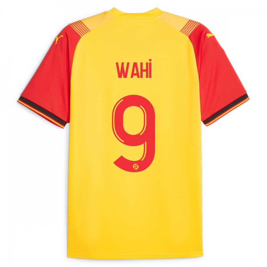 Mujer Camiseta Elye Wahi #9 Amarillo 1ª Equipación 2023/24 La Camisa México