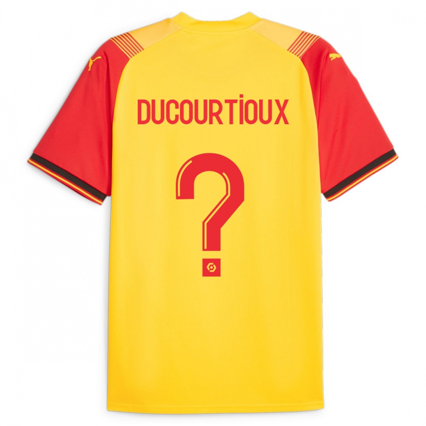 Mujer Camiseta Ilan Ducourtioux #0 Amarillo 1ª Equipación 2023/24 La Camisa México