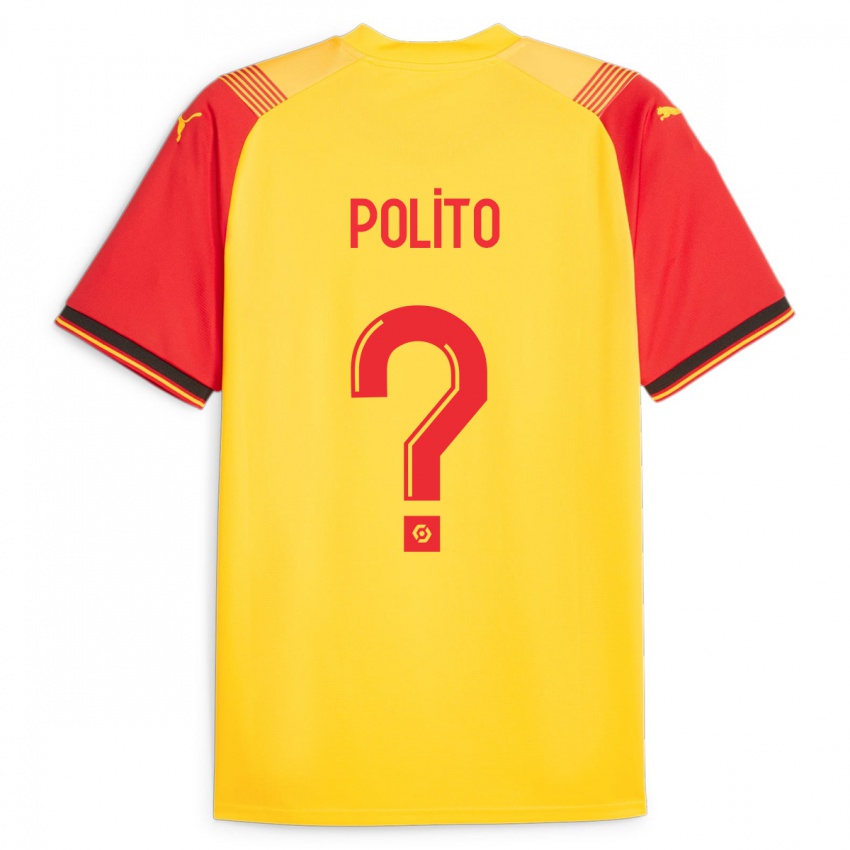 Mujer Camiseta Carla Polito #0 Amarillo 1ª Equipación 2023/24 La Camisa México