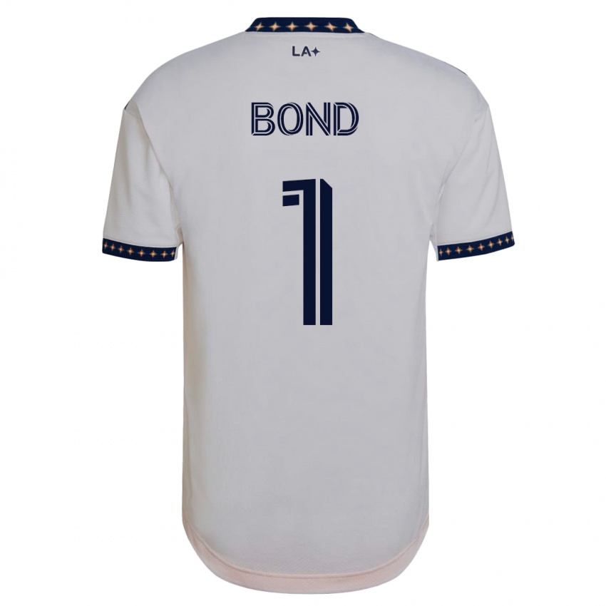Mujer Camiseta Jonathan Bond #1 Blanco 1ª Equipación 2023/24 La Camisa México