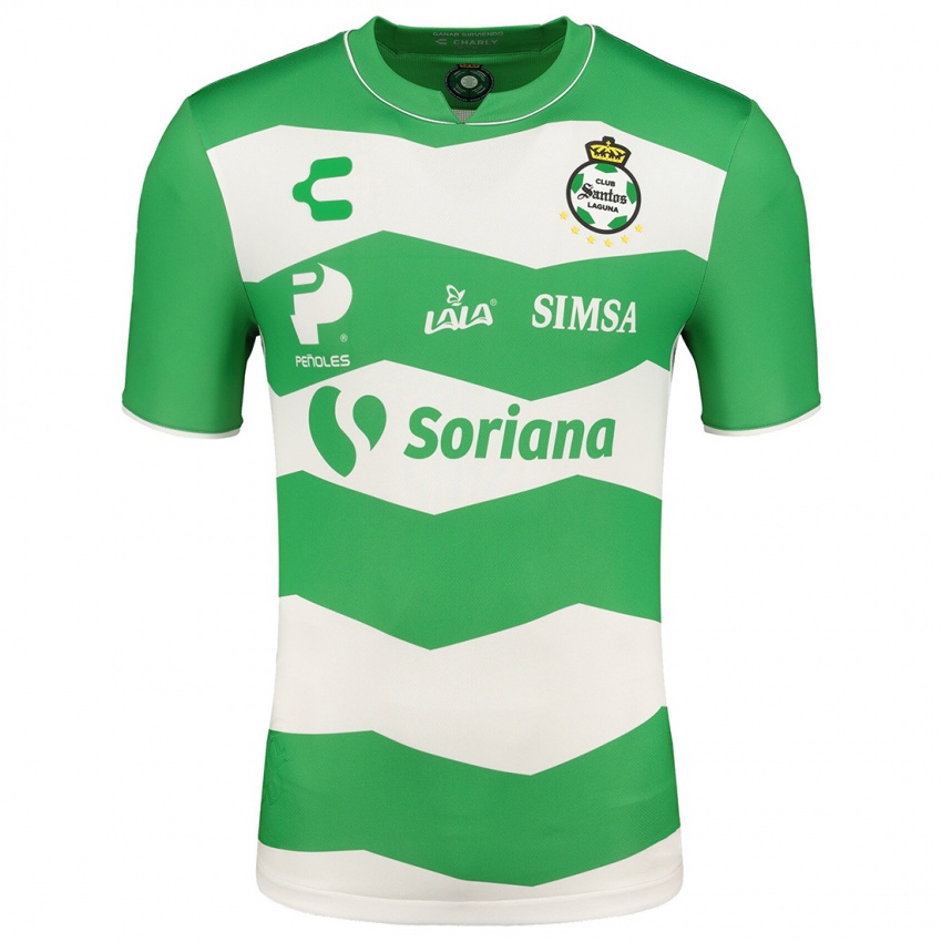 Mujer Camiseta José Sifuentes #243 Verde 1ª Equipación 2023/24 La Camisa México
