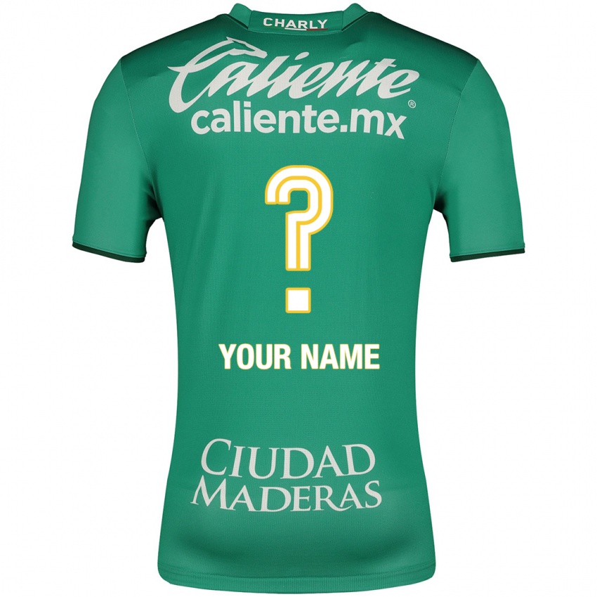 Mujer Camiseta Su Nombre #0 Verde 1ª Equipación 2023/24 La Camisa México
