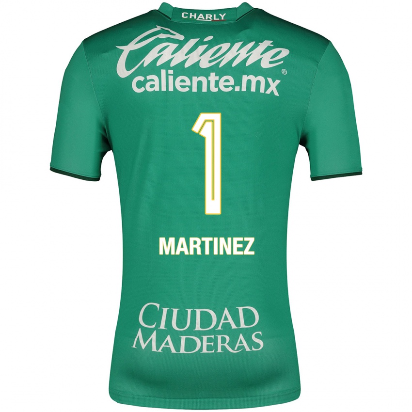 Mujer Camiseta Angeles Martínez #1 Verde 1ª Equipación 2023/24 La Camisa México