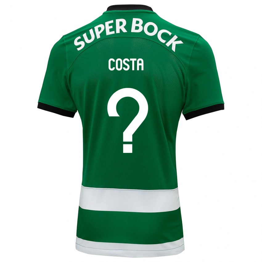 Mujer Camiseta Daniel Costa #0 Verde 1ª Equipación 2023/24 La Camisa México