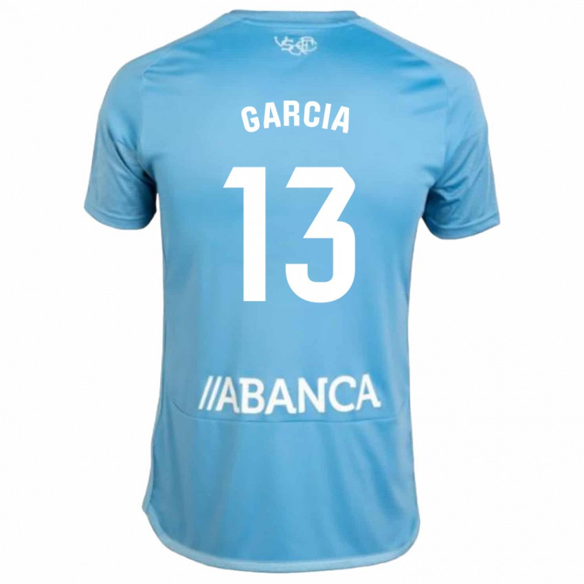 Mujer Camiseta Raul Garcia #13 Azul 1ª Equipación 2023/24 La Camisa México
