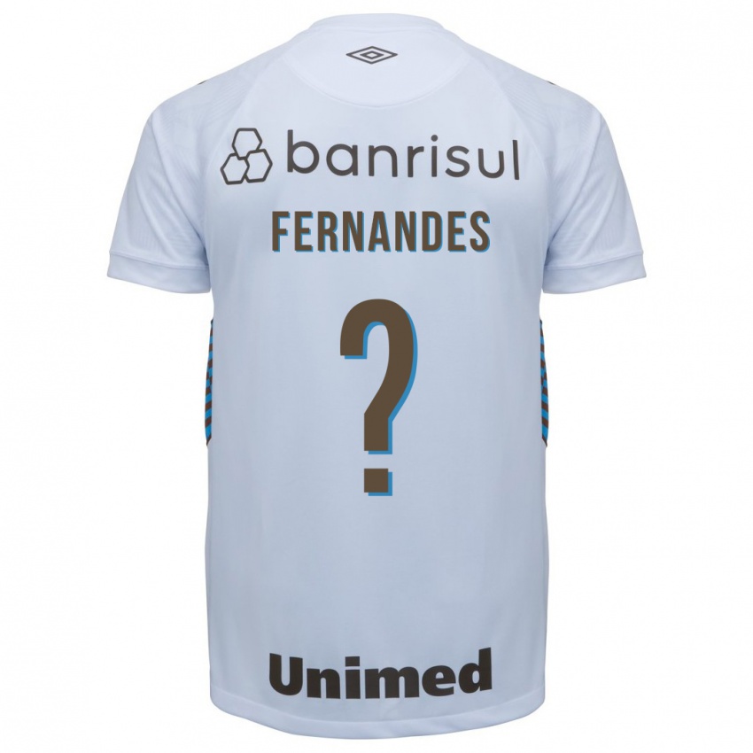 Mujer Camiseta Nathan Fernandes #0 Blanco 2ª Equipación 2023/24 La Camisa México