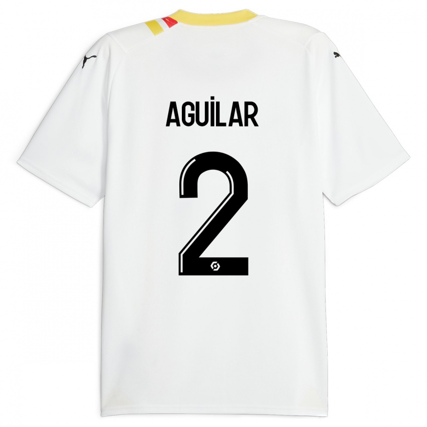 Mujer Camiseta Ruben Aguilar #2 Negro 2ª Equipación 2023/24 La Camisa México