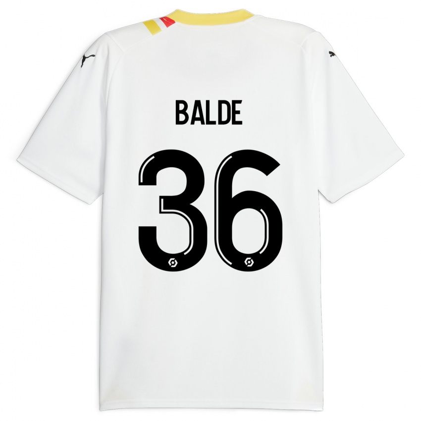 Mujer Camiseta Ibrahima Baldé #36 Negro 2ª Equipación 2023/24 La Camisa México
