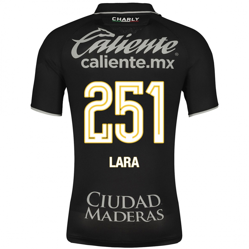 Mujer Camiseta Tristán Lara #251 Negro 2ª Equipación 2023/24 La Camisa México