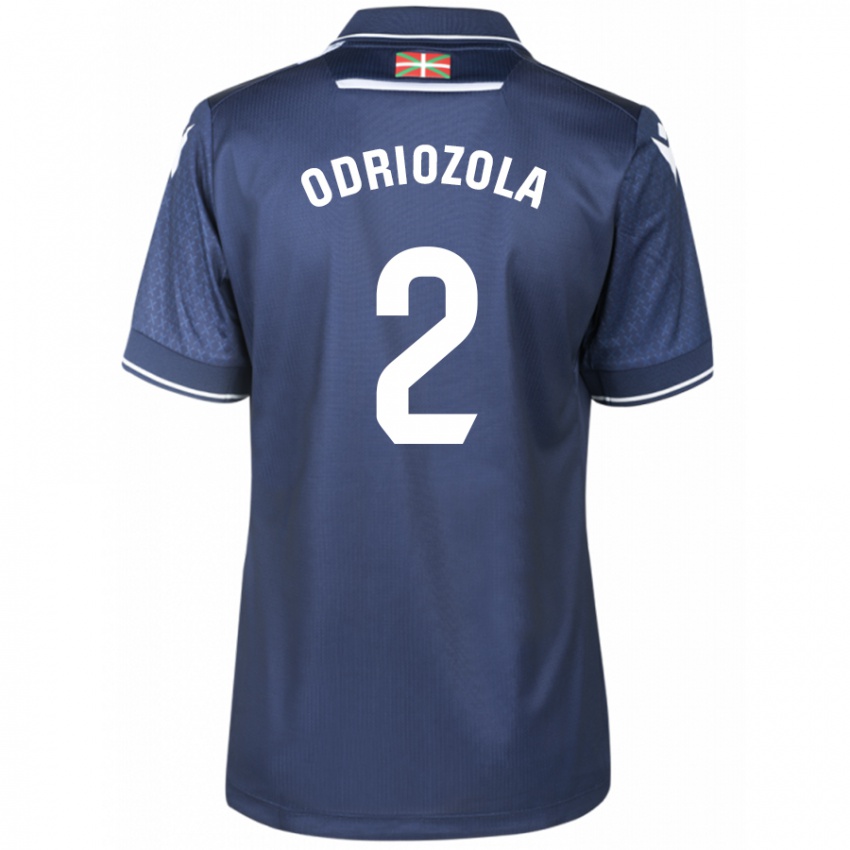 Mujer Camiseta Alvaro Odriozola #2 Armada 2ª Equipación 2023/24 La Camisa México
