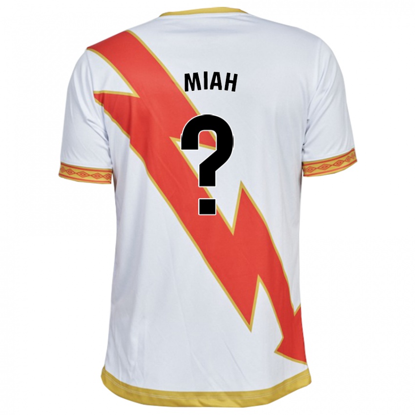 Niño Camiseta Zidan Miah #0 Blanco 1ª Equipación 2023/24 La Camisa México