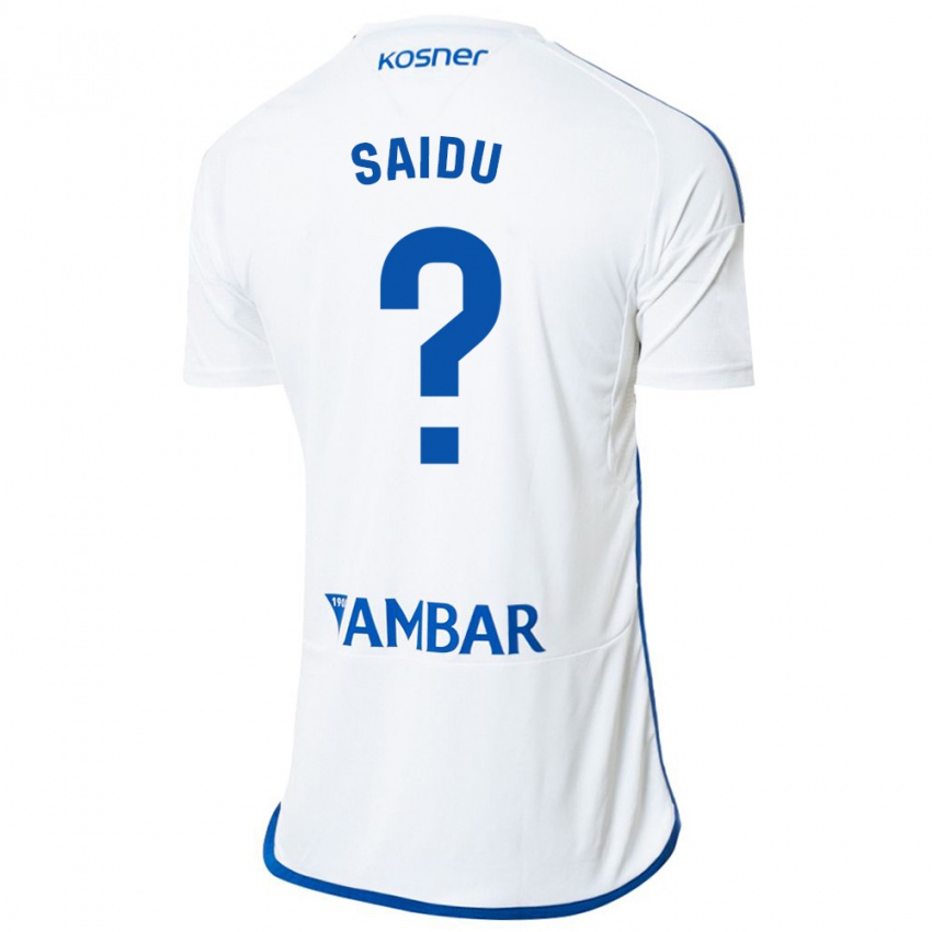 Niño Camiseta Yussif Saidu #0 Blanco 1ª Equipación 2023/24 La Camisa México