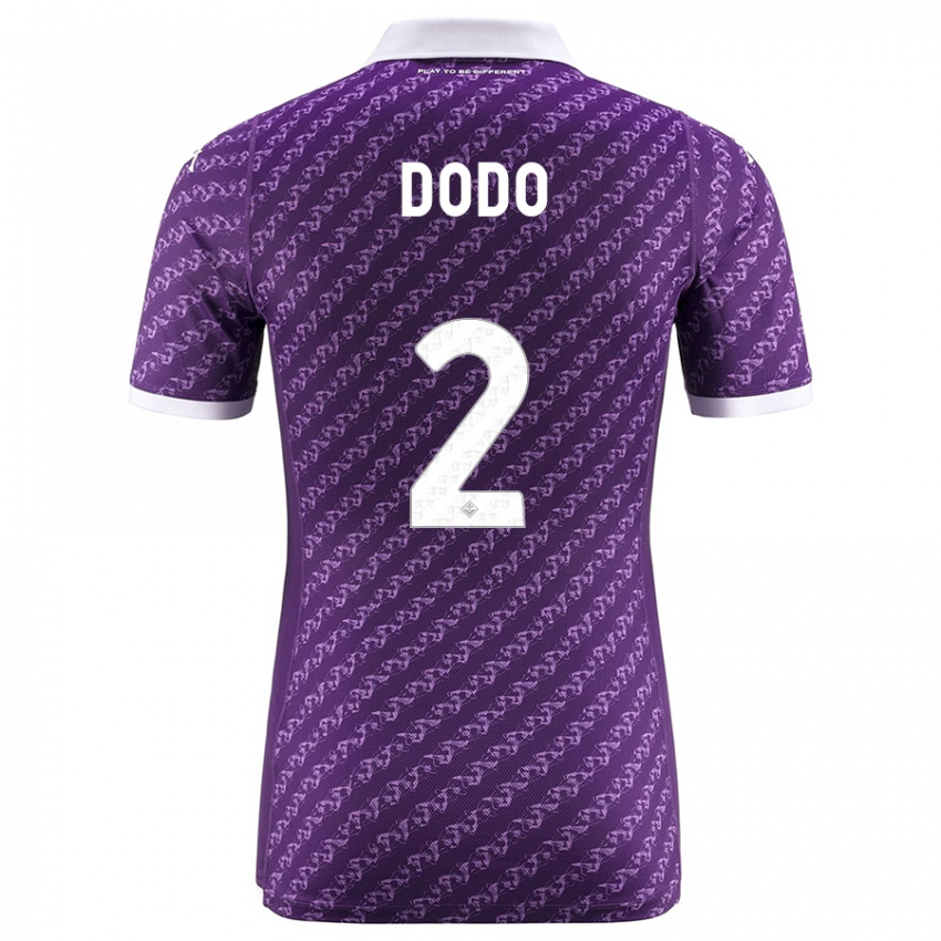 Niño Camiseta Dodô #2 Violeta 1ª Equipación 2023/24 La Camisa México