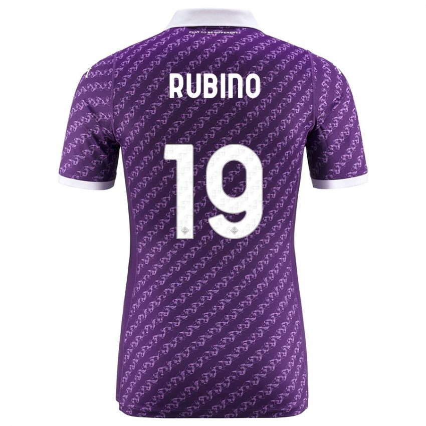 Niño Camiseta Tommaso Rubino #19 Violeta 1ª Equipación 2023/24 La Camisa México