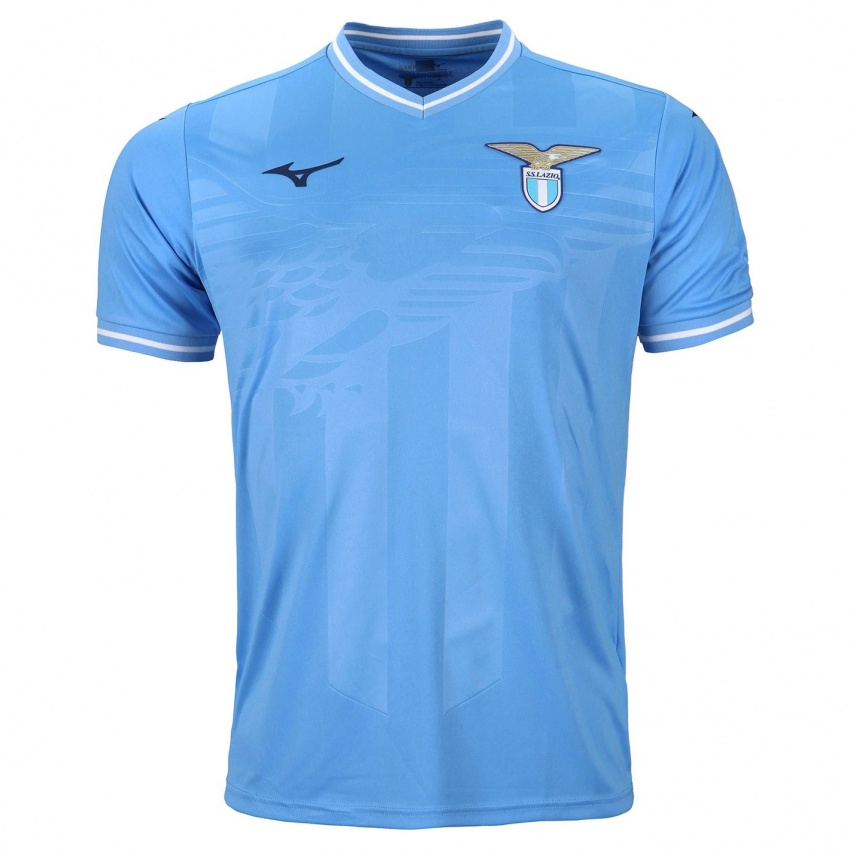 Niño Camiseta Mario Gila #34 Azul 1ª Equipación 2023/24 La Camisa México