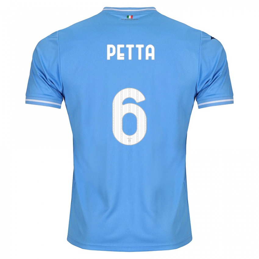 Niño Camiseta Andrea Petta #6 Azul 1ª Equipación 2023/24 La Camisa México