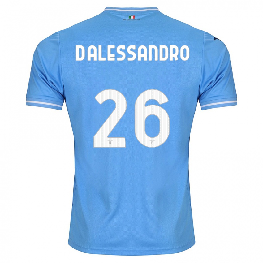 Niño Camiseta Mattya D'alessandro #26 Azul 1ª Equipación 2023/24 La Camisa México