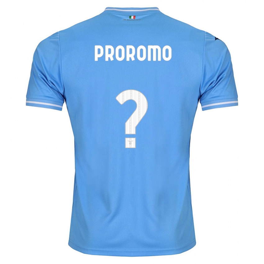 Niño Camiseta Tommaso Proromo #0 Azul 1ª Equipación 2023/24 La Camisa México