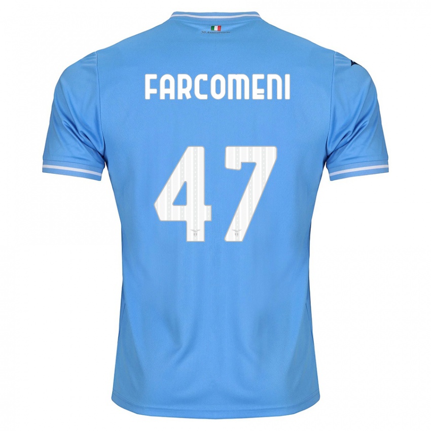 Niño Camiseta Valerio Farcomeni #47 Azul 1ª Equipación 2023/24 La Camisa México
