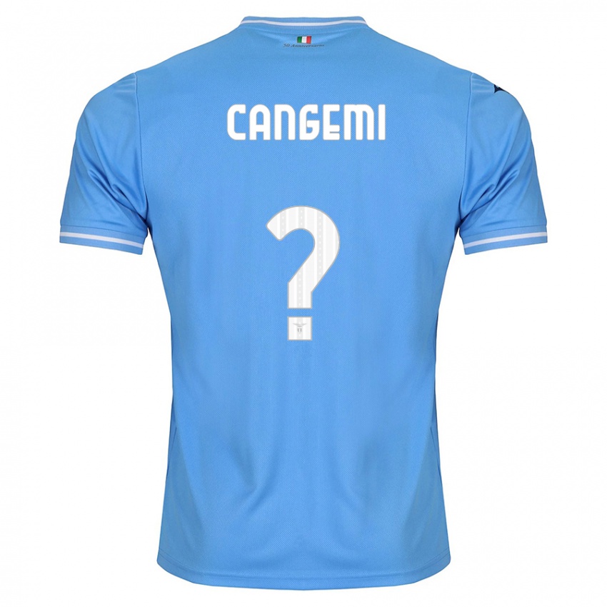 Niño Camiseta Emanuele Cangemi #0 Azul 1ª Equipación 2023/24 La Camisa México