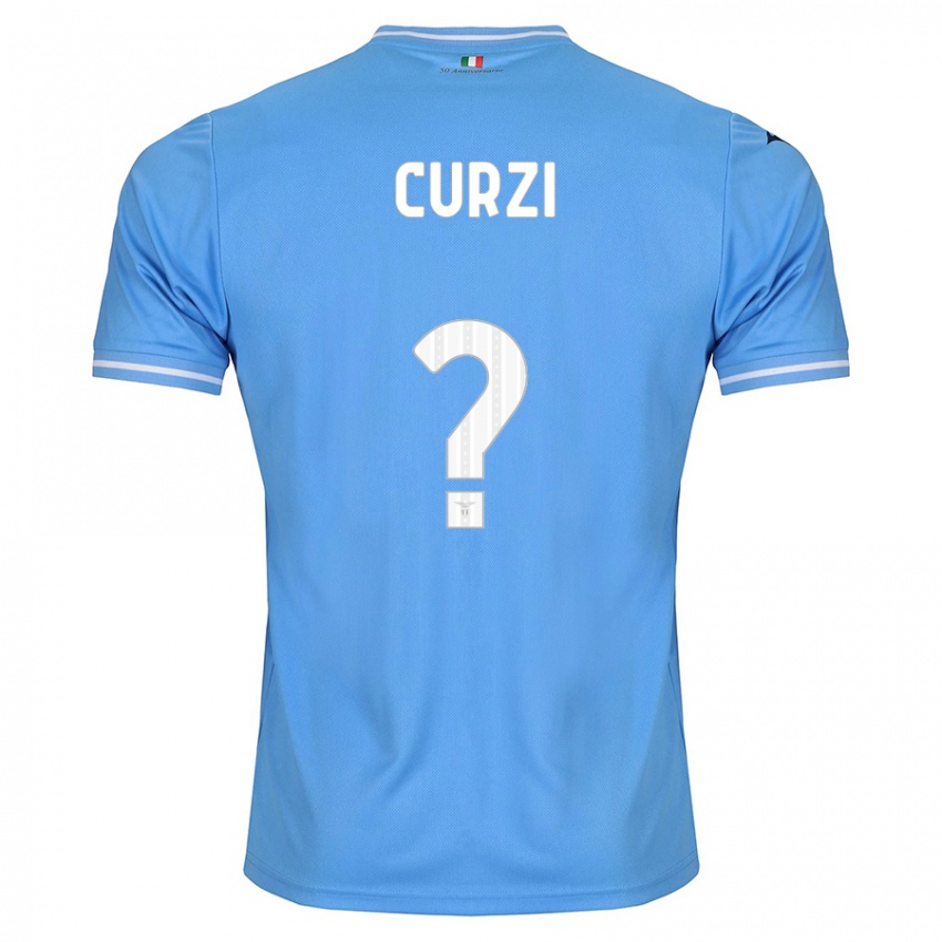 Niño Camiseta Simone Curzi #0 Azul 1ª Equipación 2023/24 La Camisa México