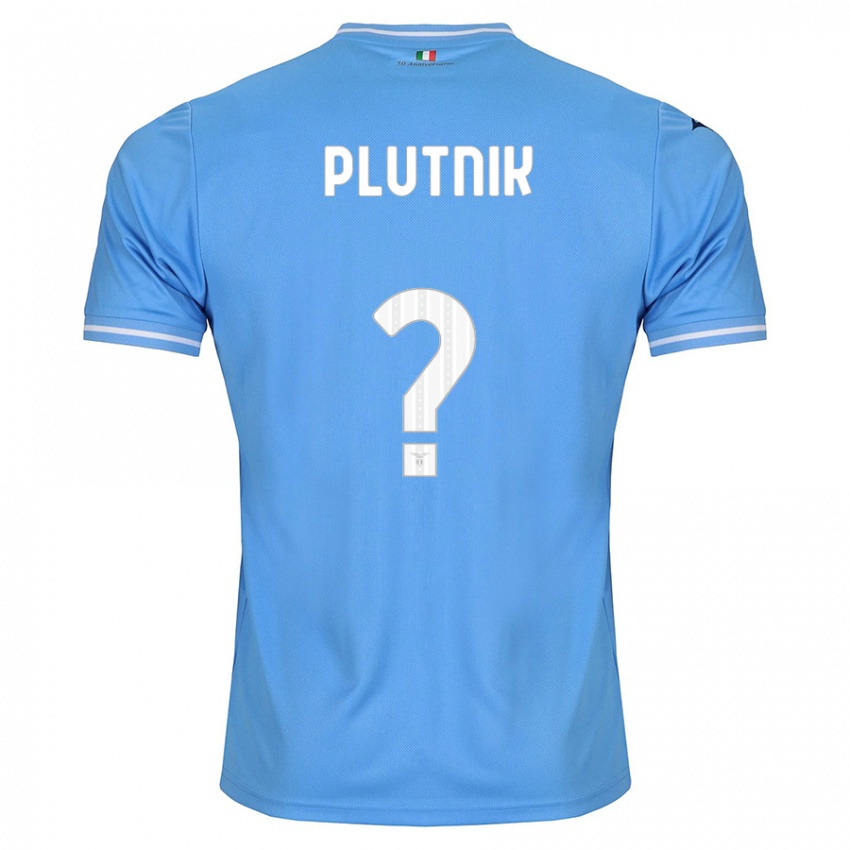 Niño Camiseta Artem Plutnik #0 Azul 1ª Equipación 2023/24 La Camisa México