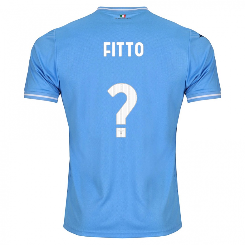 Niño Camiseta Gabriele Fitto #0 Azul 1ª Equipación 2023/24 La Camisa México