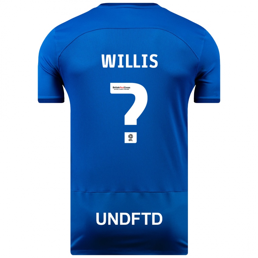Niño Camiseta Zach Willis #0 Azul 1ª Equipación 2023/24 La Camisa México