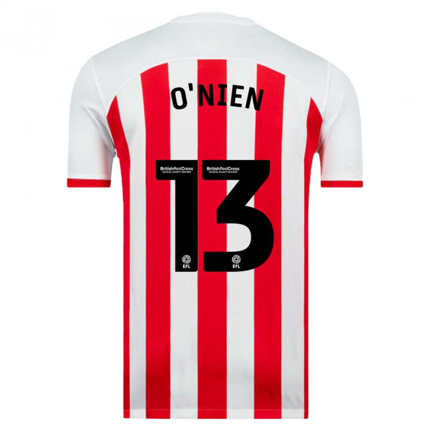 Niño Camiseta Luke O'nien #13 Blanco 1ª Equipación 2023/24 La Camisa México