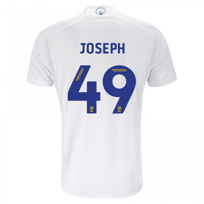 Niño Camiseta Mateo Joseph #49 Blanco 1ª Equipación 2023/24 La Camisa México