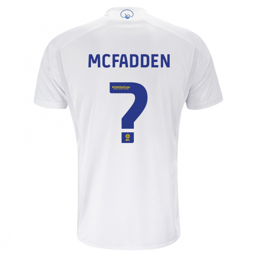 Niño Camiseta Max Mcfadden #0 Blanco 1ª Equipación 2023/24 La Camisa México