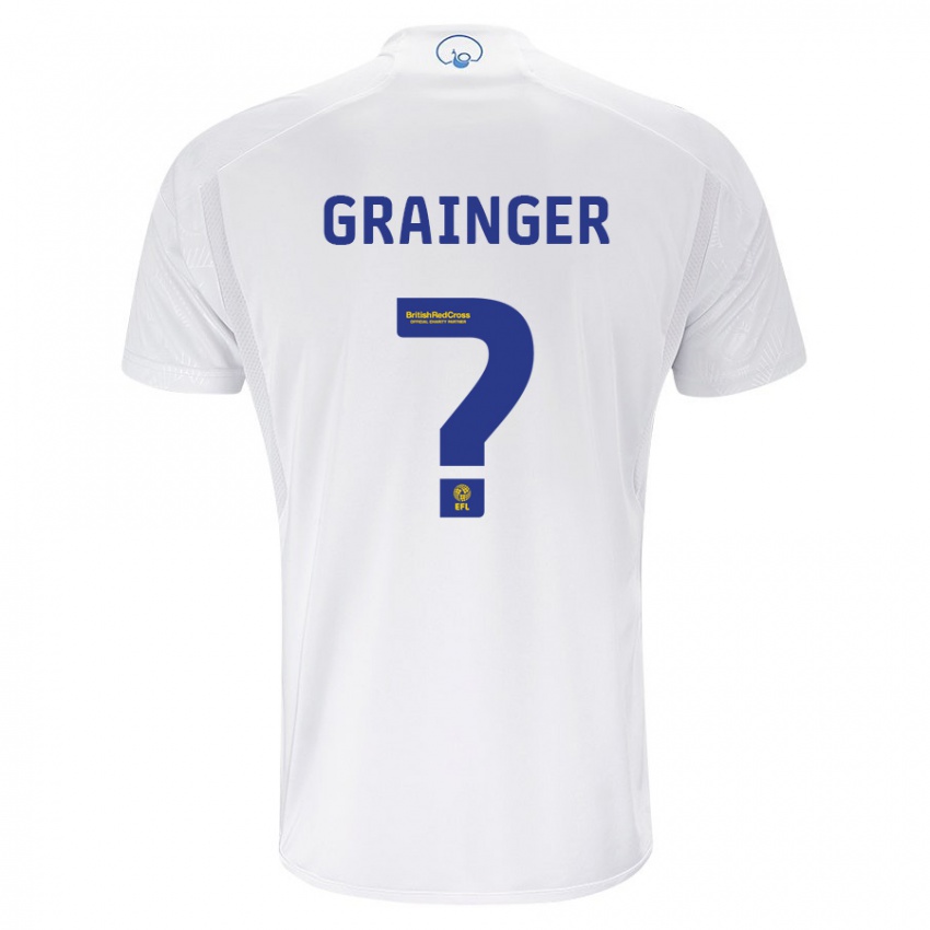 Niño Camiseta Owen Grainger #0 Blanco 1ª Equipación 2023/24 La Camisa México