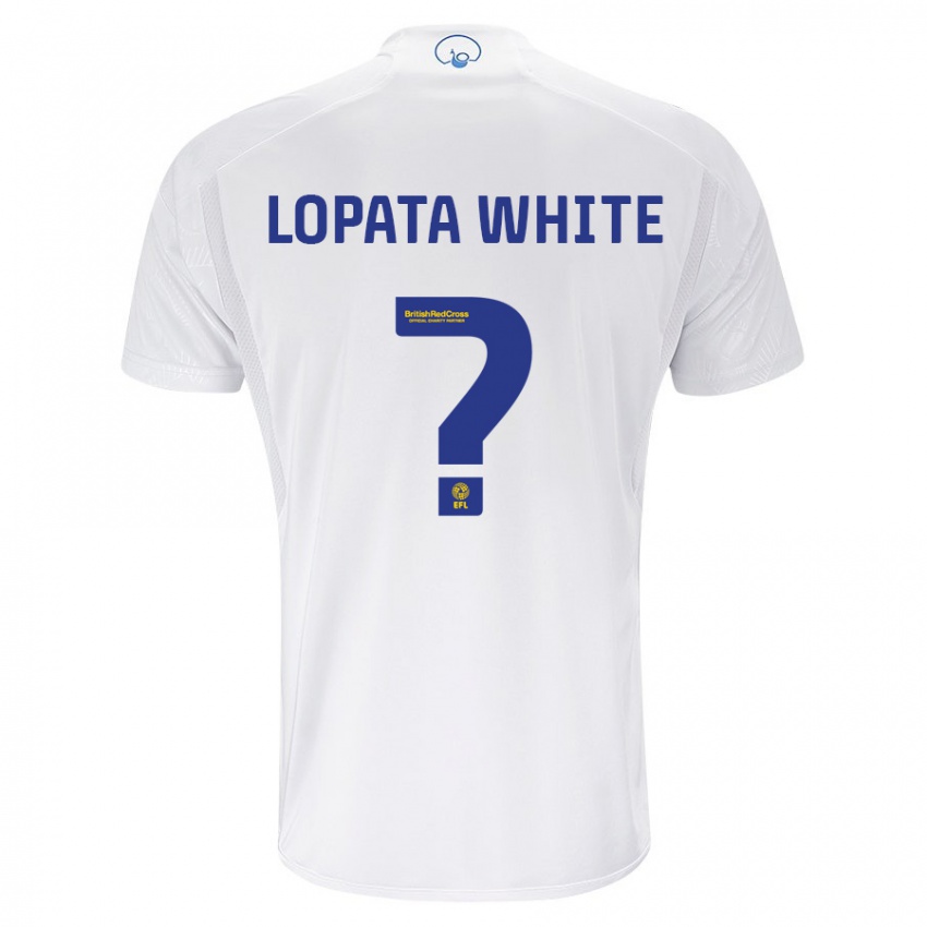 Niño Camiseta Reuben Lopata-White #0 Blanco 1ª Equipación 2023/24 La Camisa México