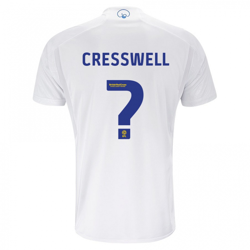 Niño Camiseta Alfie Cresswell #0 Blanco 1ª Equipación 2023/24 La Camisa México