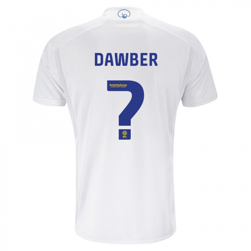 Niño Camiseta Oscar Dawber #0 Blanco 1ª Equipación 2023/24 La Camisa México