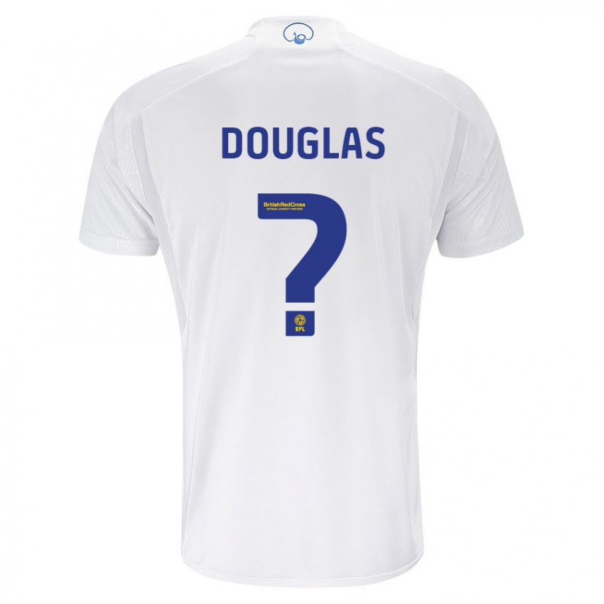 Niño Camiseta Connor Douglas #0 Blanco 1ª Equipación 2023/24 La Camisa México