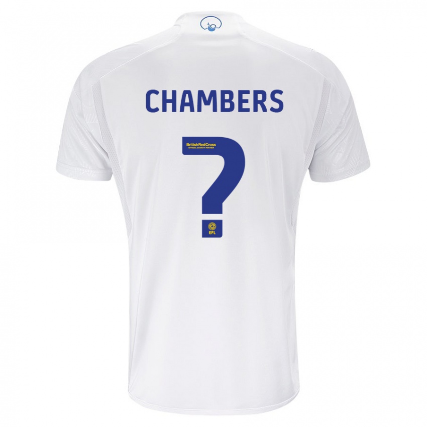Niño Camiseta Sam Chambers #0 Blanco 1ª Equipación 2023/24 La Camisa México