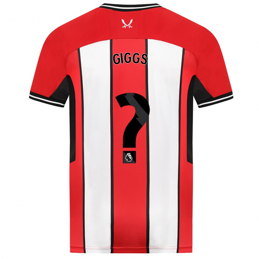 Niño Camiseta Zach Giggs #0 Rojo 1ª Equipación 2023/24 La Camisa México